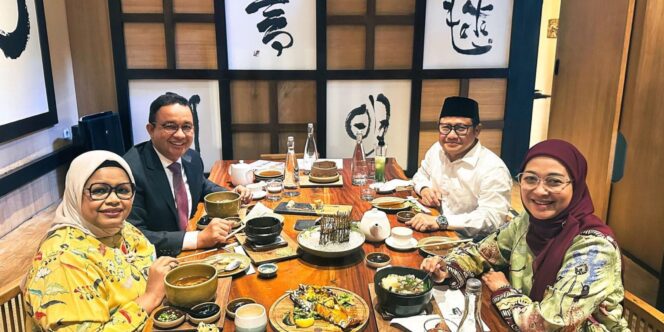 
					Anies : Makan Siang Bareng Cak Imin, Habis Pelantikan. Traktiran yang Udah Dapet Kerjaan Baru