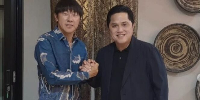 
					Adakan Pertemuan Tertutup Dengan Shin Tae-yong, Erick “Jangan Hanya Salahkan Wasit Saat Laga Melawan Bahrain”