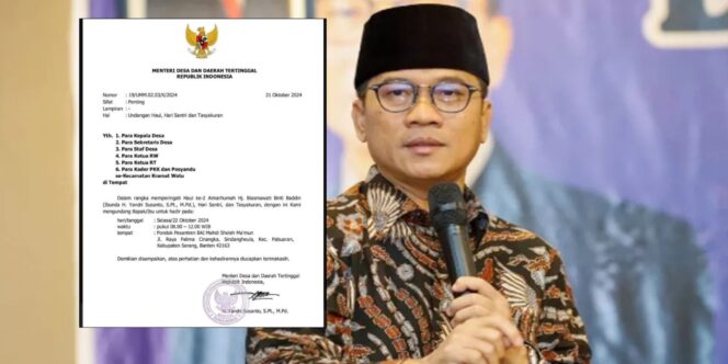 
					Akui Gunakan Surat Resmi Kementrian Untuk Kepentingan Pribadi, Yandri ” Maaf Tidak Akan Mengulangi Lagi”