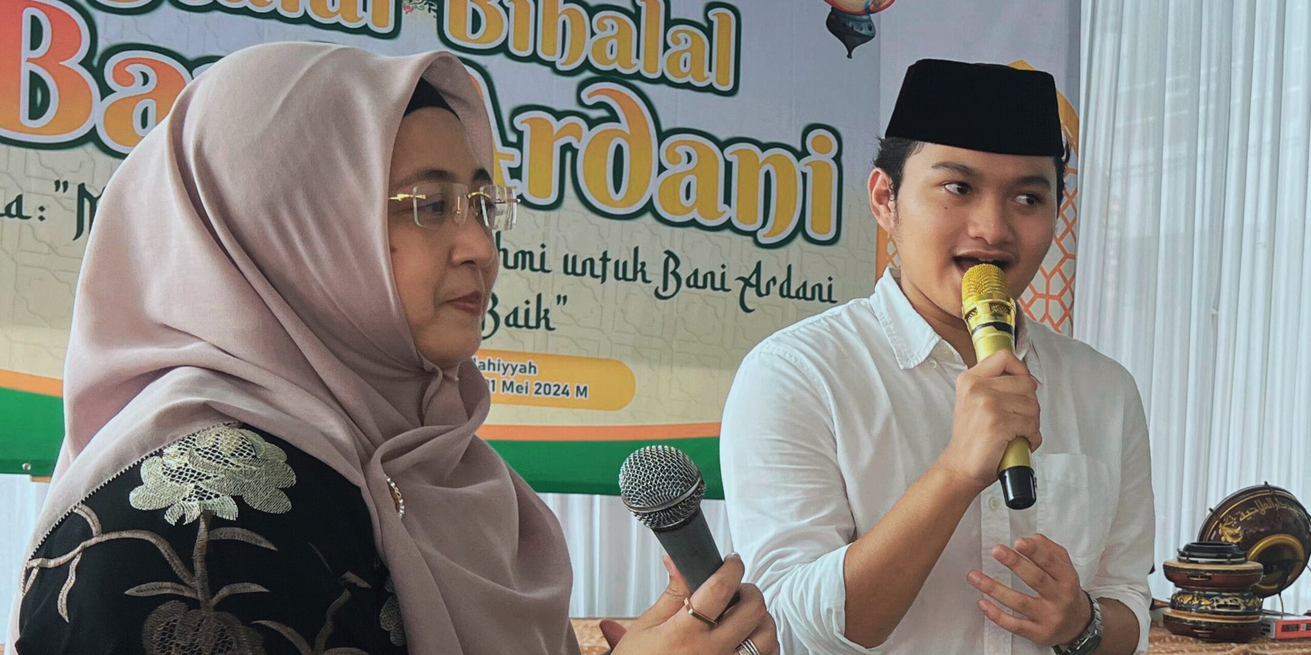 Gus Fakhir Bersama Calon Wakil Bupati Tangerang Intan Nurul