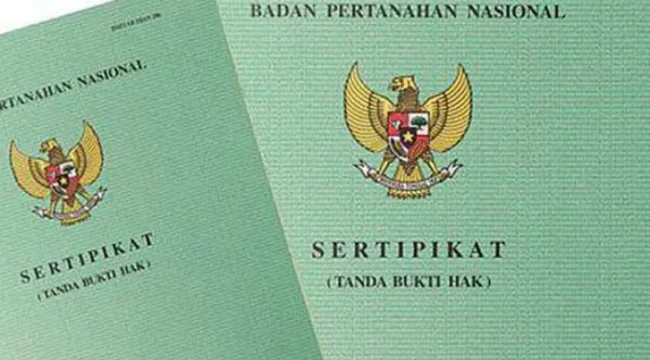 Ilustrasi: Sertifikat .(Foto : Istimewa)