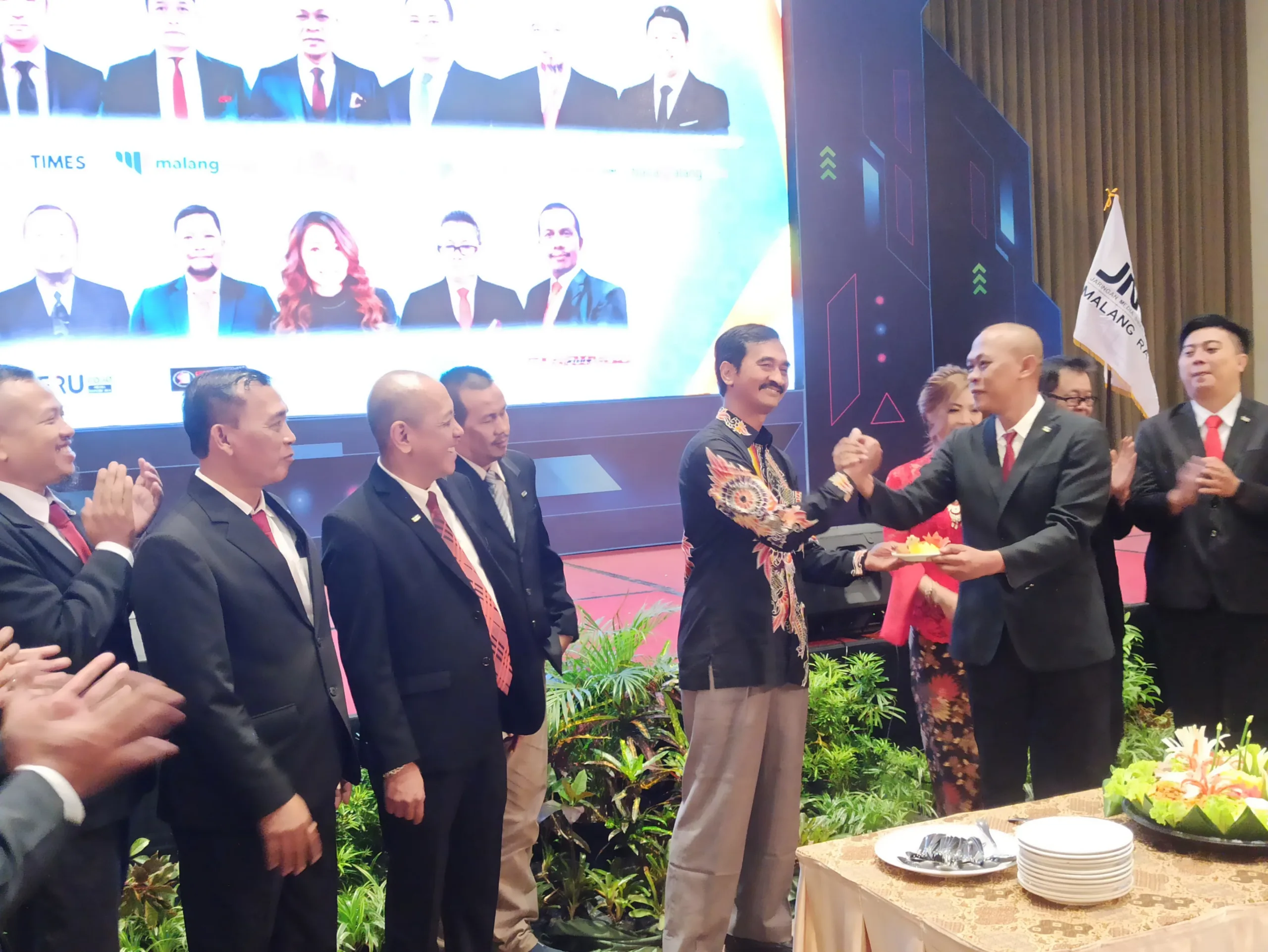 Pelantikan Pengurus Baru JMSI Malang Raya (Foto : Jalaludin / Jejak Narasi)