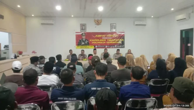 
					Gandeng Kodim 0510 Tigaraksa, Polres kota Tangerang Gelar “Yuk Ngopi Wae” Guna Berinteraksi dengan Warga