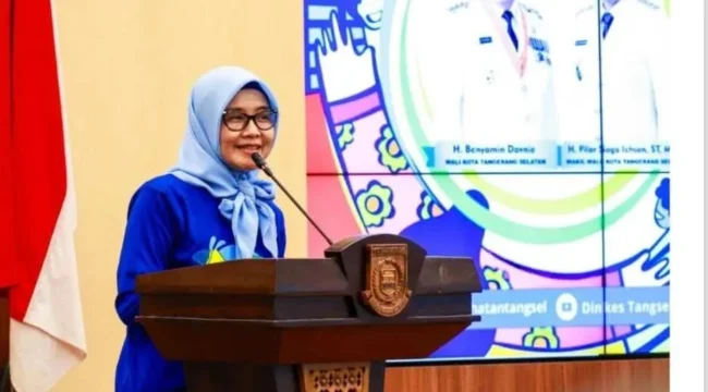 Kepala Dinas Kesehatan Kota Tangerang Selatan, dr. Allin Hendalin. (foto : Istimewa)