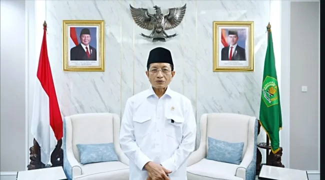 Menteri Agama Nasaruddin Umar (Foto ; Humas Kemenag