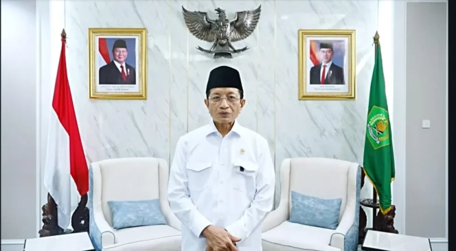 
					Menteri Agama Nasaruddin Umar (Foto ; Humas Kemenag
