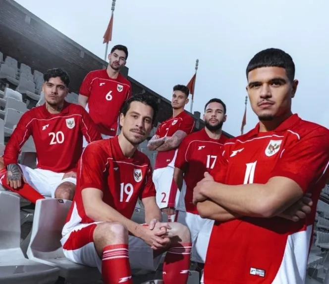 
					Jersey terbaru Timnas Indonesia (foto : Erspo)