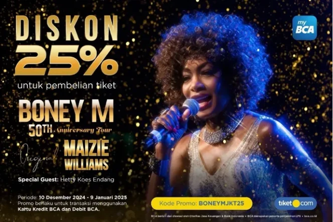 
					Konser Boney M 50th Anniversary Tour, Siap Guncang Jakarta