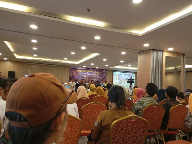 
					Musrembang Kecamatan Kelapa Dua (Foto : Ocid, Dok Jejaknarasi.id)