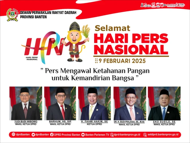 
					DPRD  Provinsi Banten Mengucapkan Hari Pers Nasional 2025