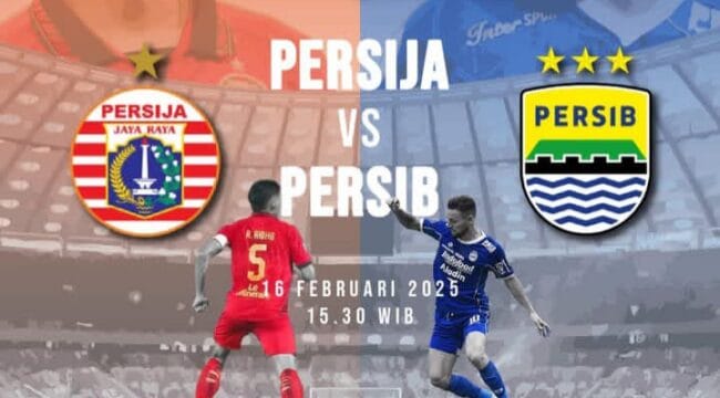 Laga El Clasico Persija vs Persib (Foto: 1st)