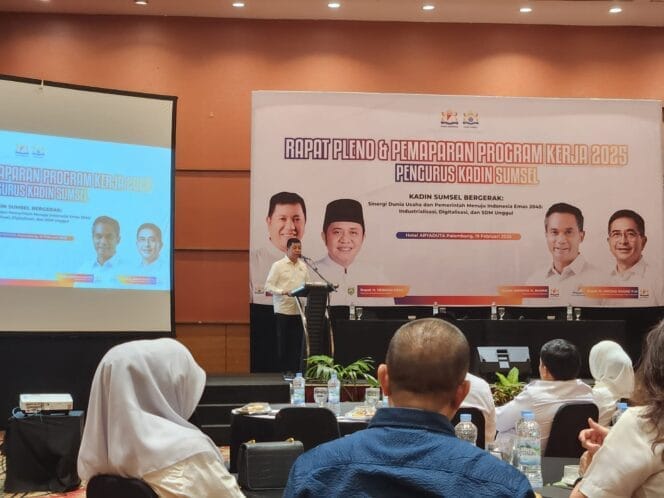 
					Rapat Pleno Kadin Sumsel 2025 (Foto: Istimewa)