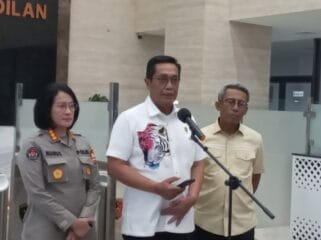 Direktur Tindak Pidana Umum (Dirtipidum) Bareskrim Polri Brigjen Pol. Djuhandhani Rahardjo Puro menyatakan, pihaknya menahan empat tersangka kasus dokumen pagar laut Tangerang (Foto: Istimewa)