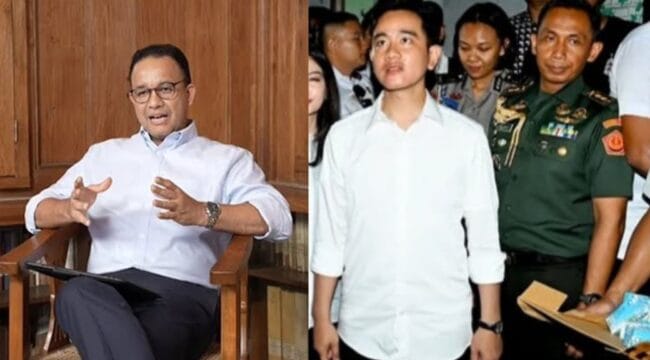 Kolase Anies Baswedan dan Gibran (Foto: Instagram)