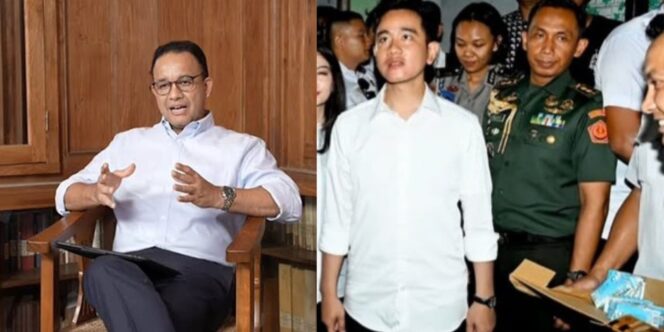 
					Kolase Anies Baswedan dan Gibran (Foto: Instagram)