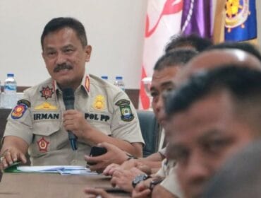 Kepala Satuan Polisi Pamong Praja (Satpol PP) Kota Tangerang Irman Pujahendra . (Foto:Portal pemkot Tangerang)