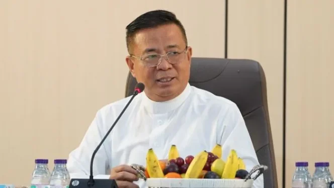 
					Konsul Haji KJRI Jeddah Nasrullah Jasam. (Foto : Humas Kemenag) 
