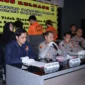 Konferensi pers penangkapan pelaku begal di wilayah hukum Polres Jakarta Barat