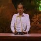 Jokowi Berpidato di HUT Gerida ke-17
