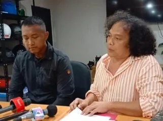 Kuasa hukum AJV, Deolipa Yumara. (Foto:  Gunawan)