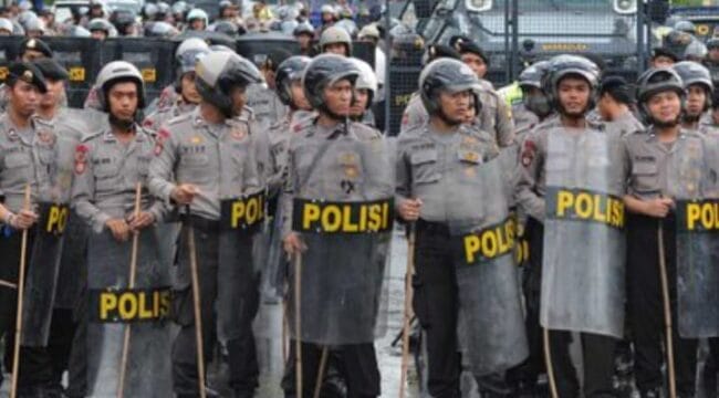 Polri kerahkan 1.623 pasukan keamanan (Foto: Gunawan - Jejaknarasi.id)