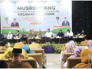 Suasan saat berlangsungnya Musrenbang Kecamtan Kresek (Foto : Istimewa)
