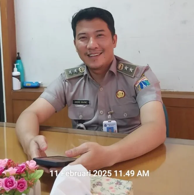 Wakil Camat Sawah Besar, Andre Ravinic (Foto : Istimewa)