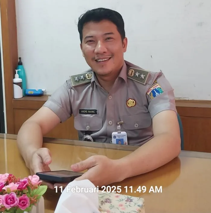 Wakil Camat Sawah Besar, Andre Ravinic (Foto : Istimewa)