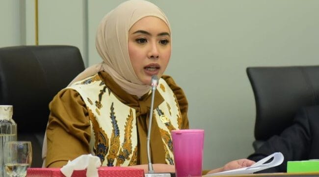 Anggota Komisi IV DPR RI Cindy Monica (Foto:   Oji/vel
Oji/vel)
