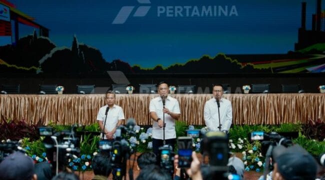 Direktur Utama PT Pertamina (Persero), Simon Aloysius. (Foto : Pertamina)