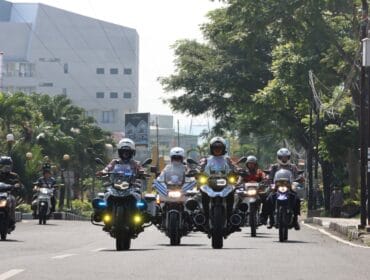 Polres Batu Gelar Patroli Skala Besar Pasca Pelantikan Wali Kota dan Wakil Wali Kota Terpilih (Foto: Humas Polres Batu)
