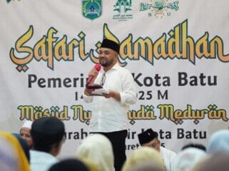 Heli Suyanto Janji Tingkatkan Perekonomian dan Pendidikan Masyarakat di Kota Batu (Foto: Humas Pemkot Batu)