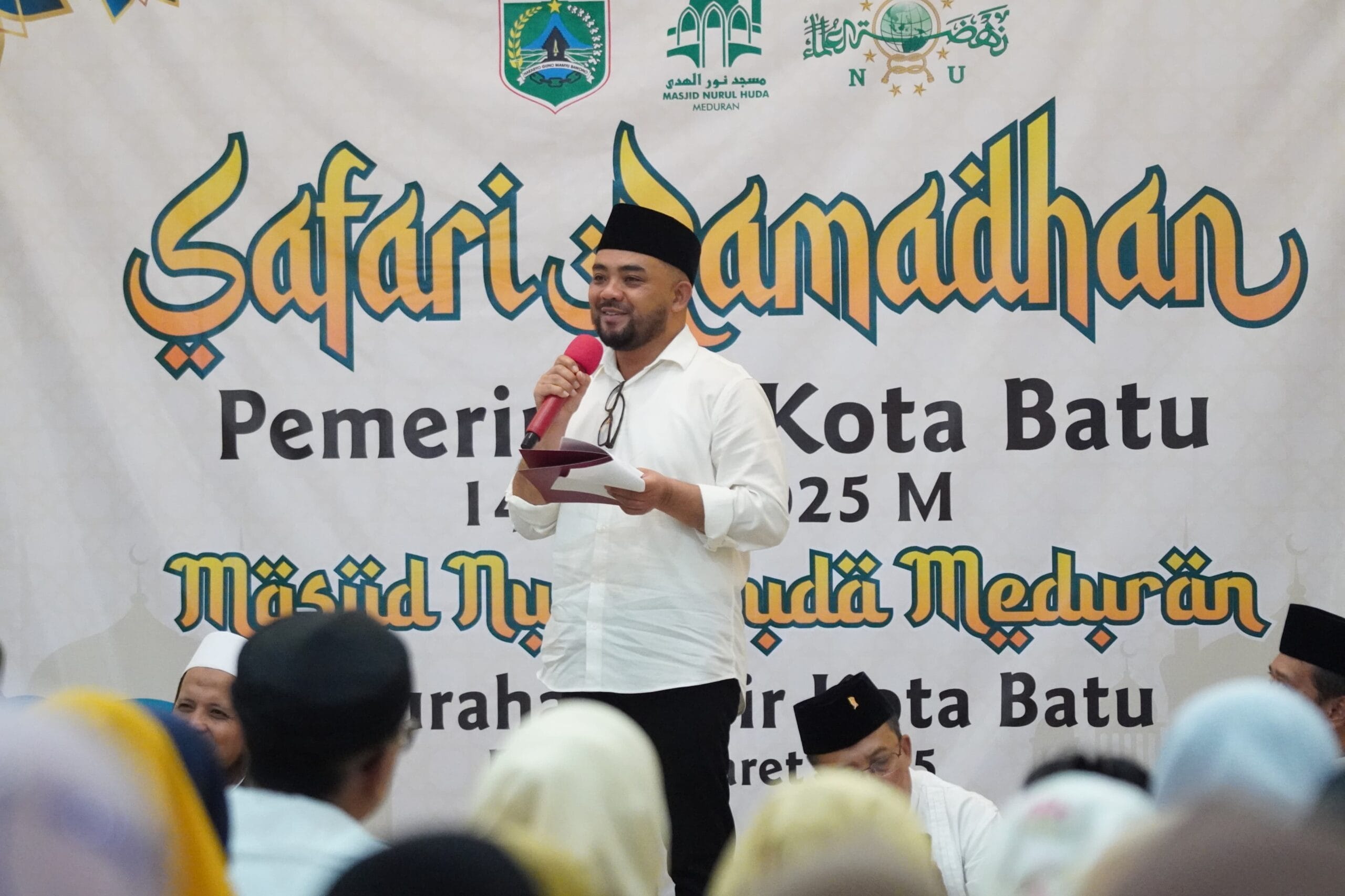 Heli Suyanto Janji Tingkatkan Perekonomian dan Pendidikan Masyarakat di Kota Batu (Foto: Humas Pemkot Batu)