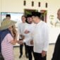 Wali dan wakil wali kota batu hadiri acara pasar murah yang di gelar pemerintah kota batu