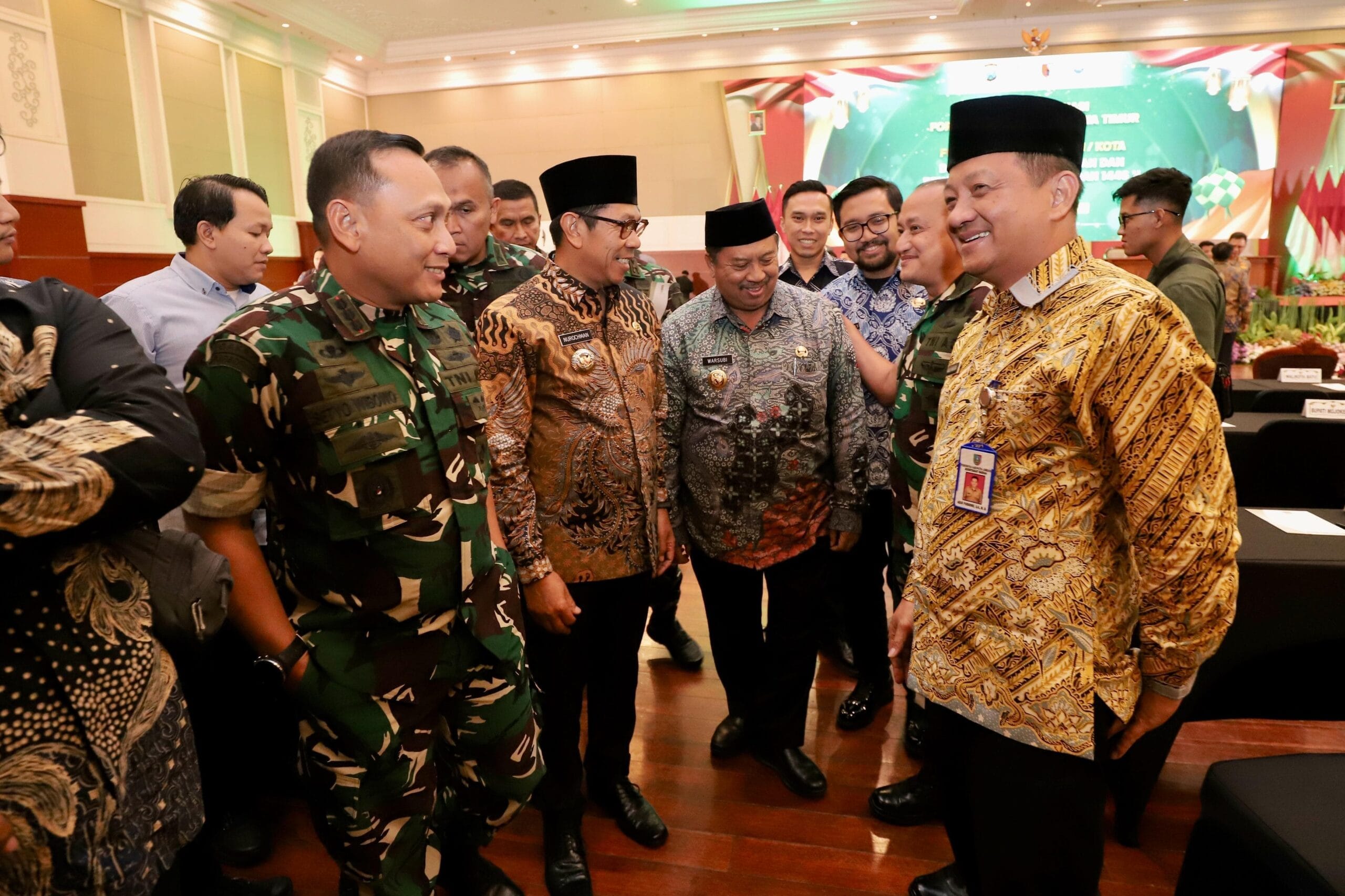 Wali Kota Batu Hadiri Rakor Pengamanan Mudik Lebaran Bersama Forkopimda Provinsi Jatim (Foto: Isitimewa)