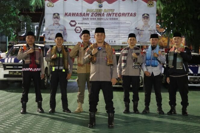 
					Polres Batu Gelar Patroli Gabungan, Jaga Kamtibmas Selama Ramadan (Foto: Humas Polres Batu)