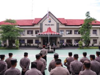 Polres Batu Gelar Upacara Hari Kesadaran Nasional (Foto: Humas Polres Batu)