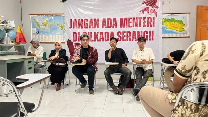 
Lokataru Foundation Bersama BEM Banten Bersatu Respon PSU Serang dengan Mengadakan Diskusi Publik