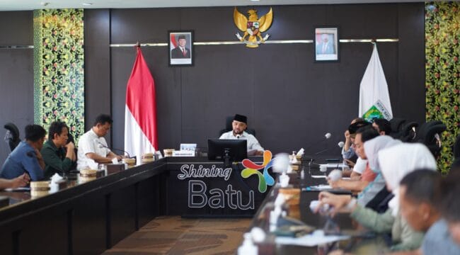 Pemkot Batu Gelar Rakor Persiapan Menyambut Hari Raya Idul Fitri (Foto: Humas Pemkot Batu)