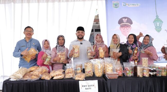 Gerakan Pangan Murah di Kelurahan Sisir (Foto: Humas Pemkot Batu)