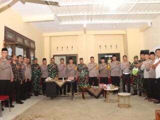 Kegiatan Buka puasa Bersama Polri dan TNI di Wilayah Kota Batu (Foto: Humas Polres Batu)