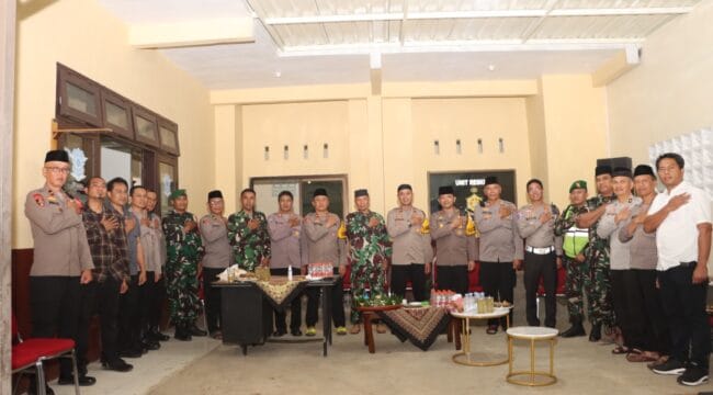 Kegiatan Buka puasa Bersama Polri dan TNI di Wilayah Kota Batu (Foto: Humas Polres Batu)