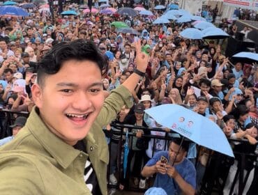 Juru Bicara Muda Andra Soni saat Kegiatan Kampanye Pilkada Banten 2024 (Foto: Jejaknarasi.id)