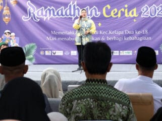 Wakil Bupati (Wabup) Tangerang, Intan Nurul Hikmah saat memberikan sambutan (Foto: Humas Pemkab Tangerang)