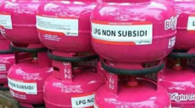 LPG Non Subsidi ( Foto : Ist)