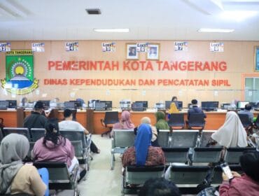 Ilustrasi : kantor Dukcapil Kota Tangerang . (Diskominfotik Pemkot Tangerang)
