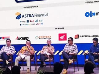 Panitia Pameran Otomotif GIIAS 2025 saat konferensi pers (Foto : Ist)