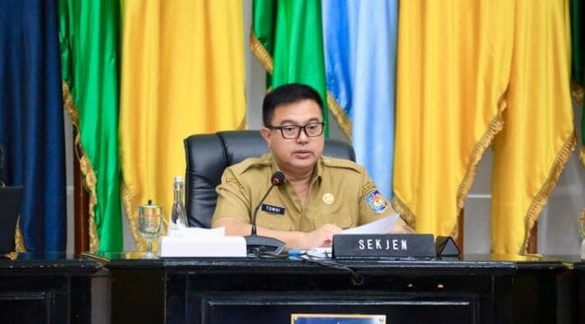Sekretaris Jenderal (Sekjen) Kementerian Dalam Negeri (Kemendagri) Tomsi Tohir (Foto : Puspen Kemendagri)