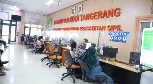Ilustrasi: Kantor Dukcapil Kota Tangerang ( Foto : Tangerangkota.co.id)