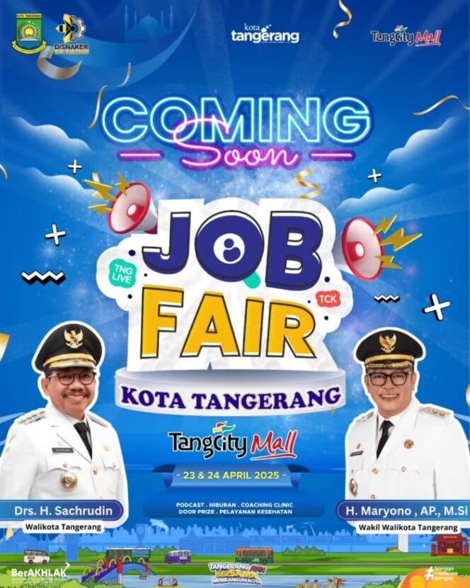 
					Poster Job fair  (Foto: Kominfotik Pemkot Tangerang)